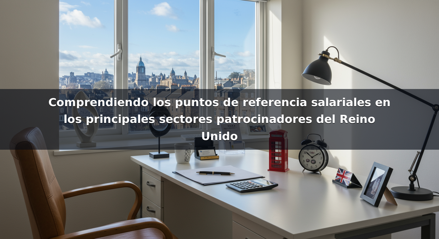 Comprendiendo los puntos de referencia salariales en los principales sectores patrocinadores del Reino Unido