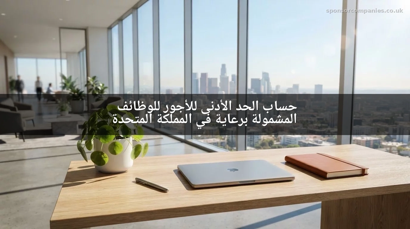 حساب الحد الأدنى للأجور للوظائف المشمولة برعاية في المملكة المتحدة