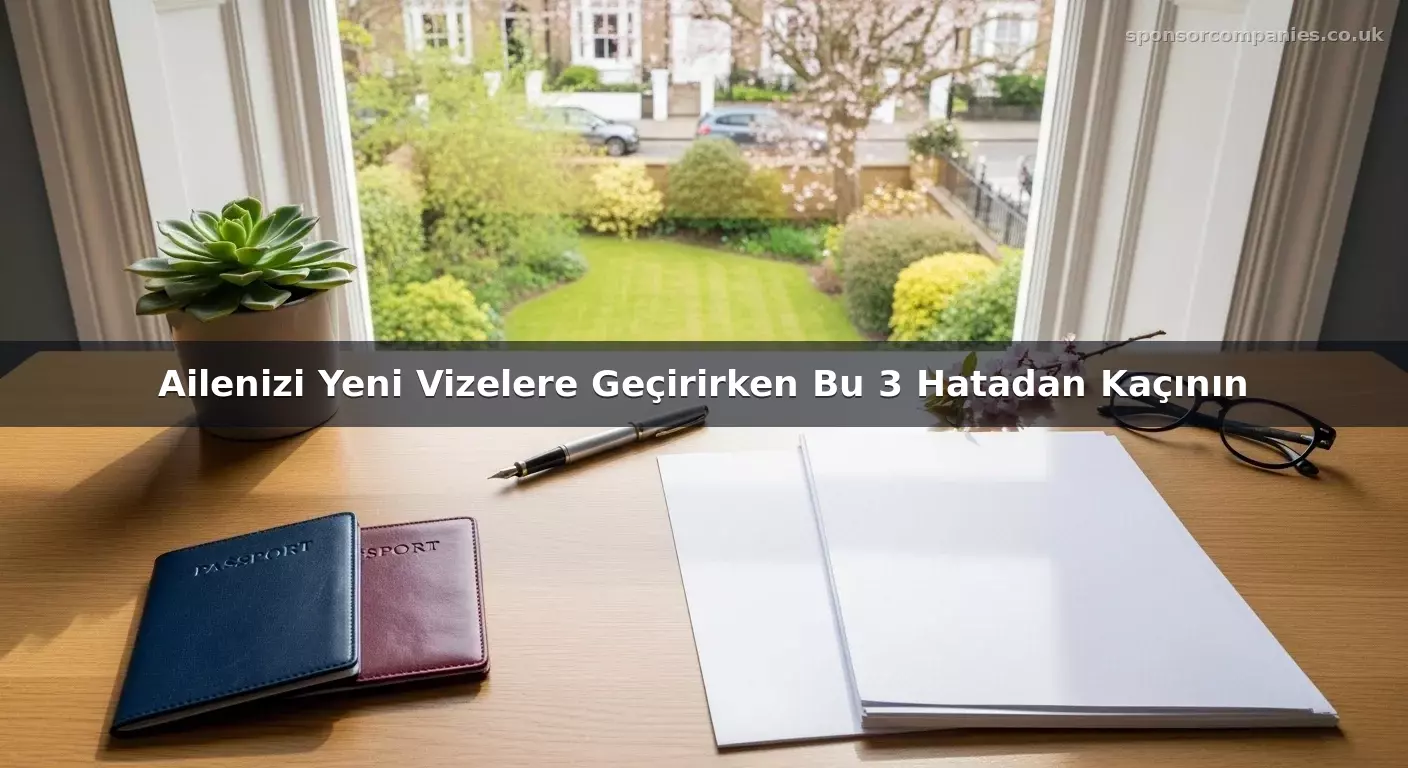 Ailenizi Yeni Vizelere Geçirirken Bu 3 Hatadan Kaçının