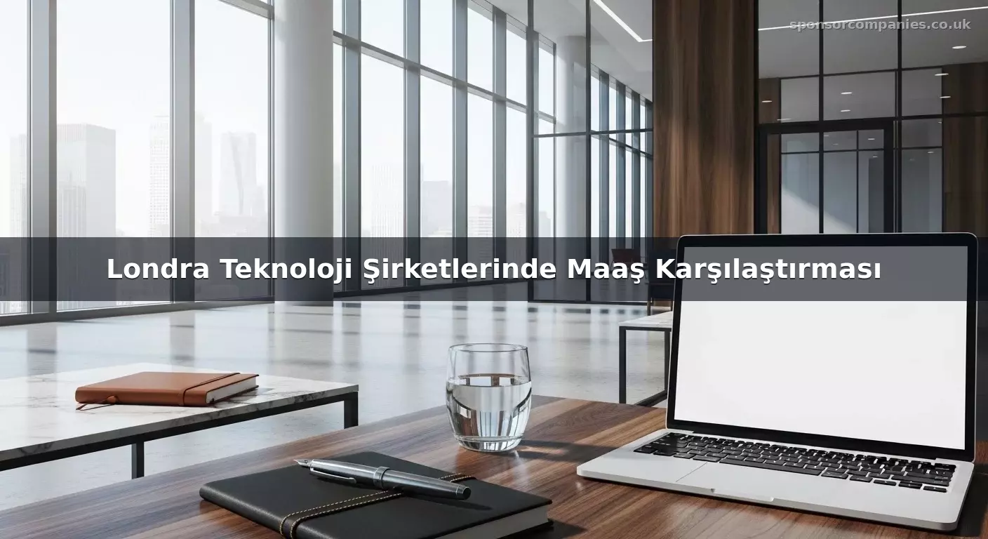 Londra Teknoloji Şirketlerinde Maaş Karşılaştırması