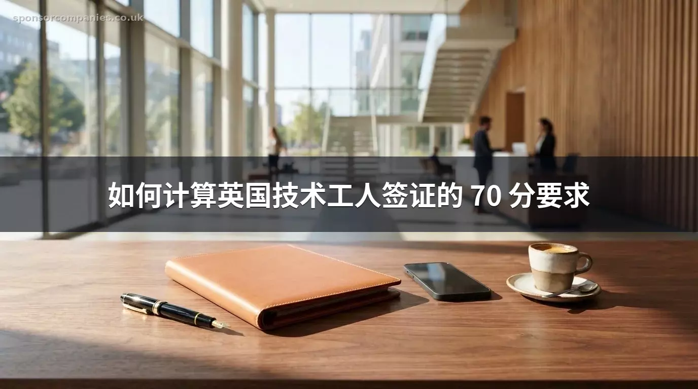 如何计算英国技术工人签证的 70 分要求