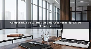 Comparativa de salarios en empresas tecnológicas de Londres
