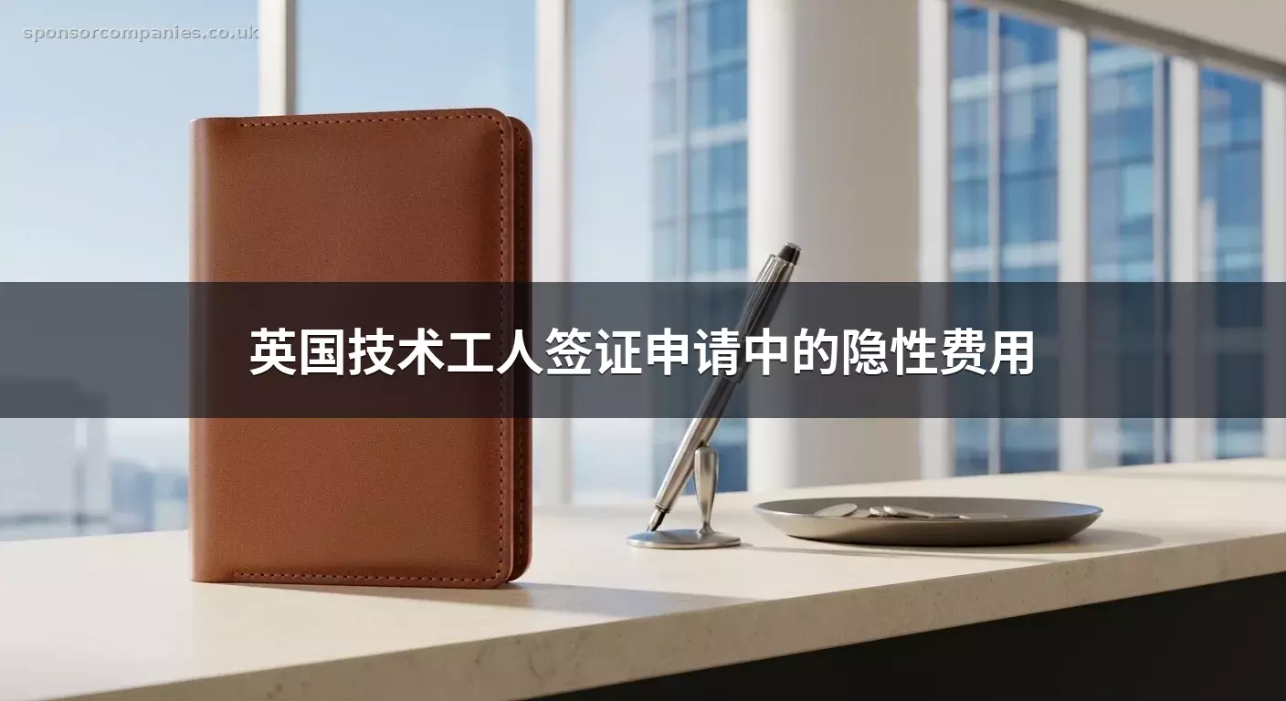 英国技术工人签证申请中的隐性费用