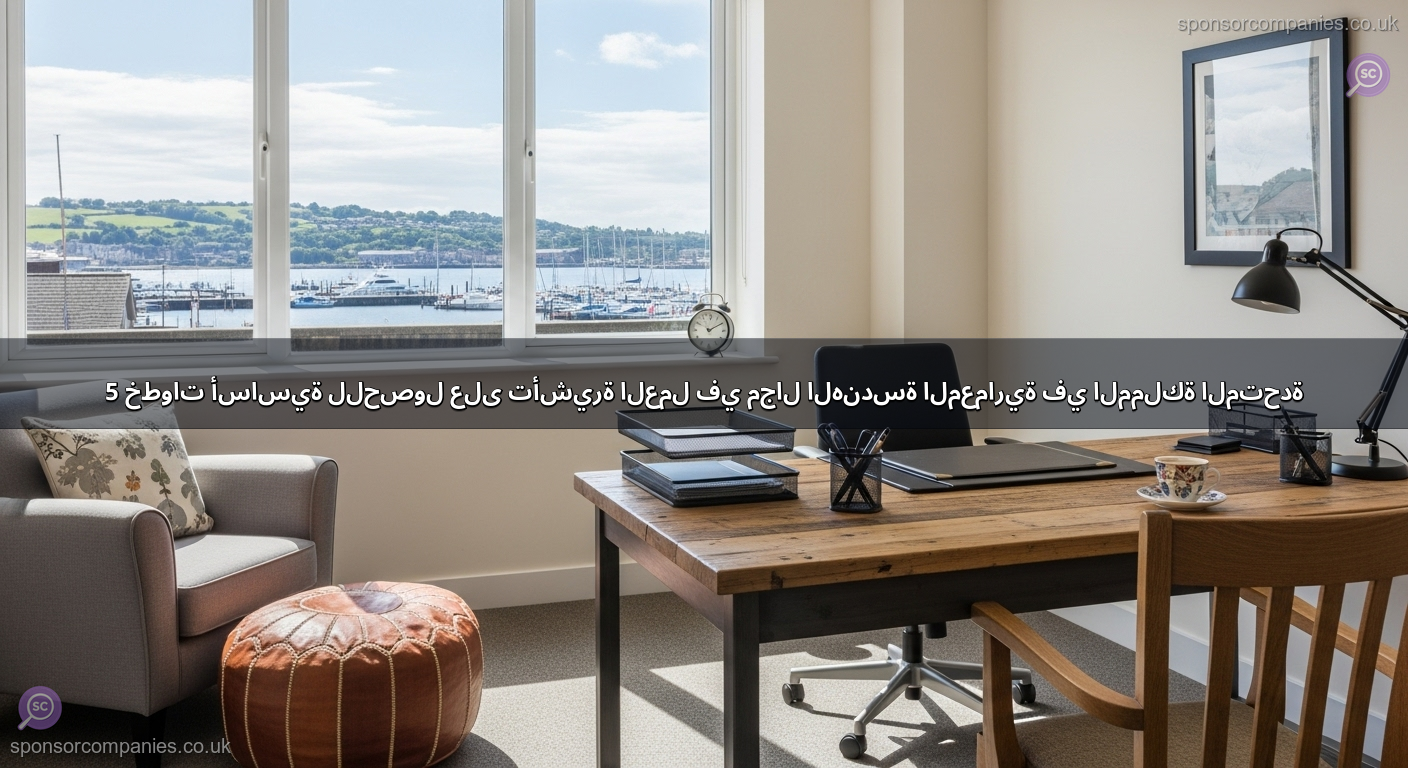 5 خطوات أساسية للحصول على تأشيرة العمل في مجال الهندسة المعمارية في المملكة المتحدة