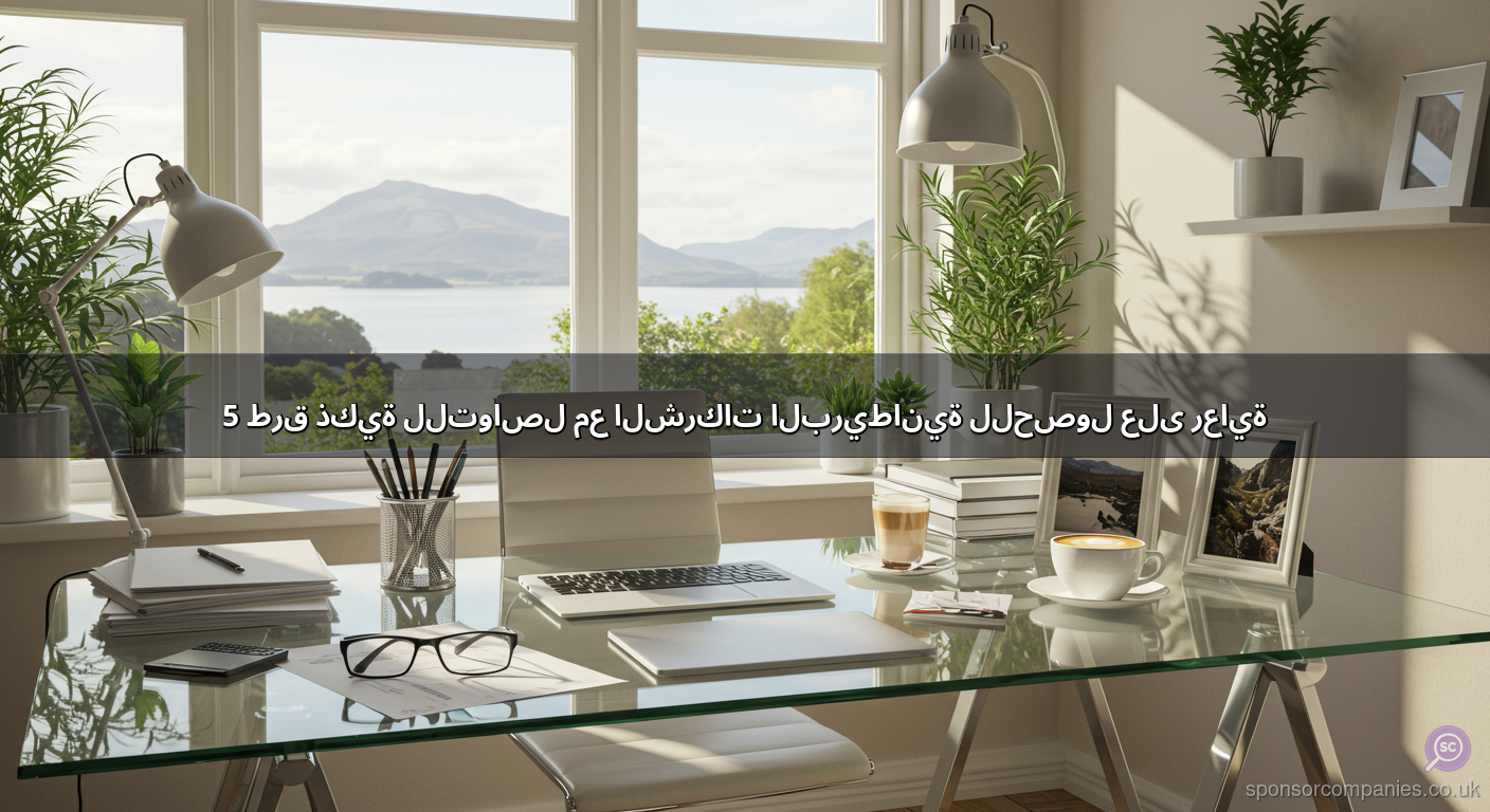 5 طرق ذكية للتواصل مع الشركات البريطانية للحصول على رعاية