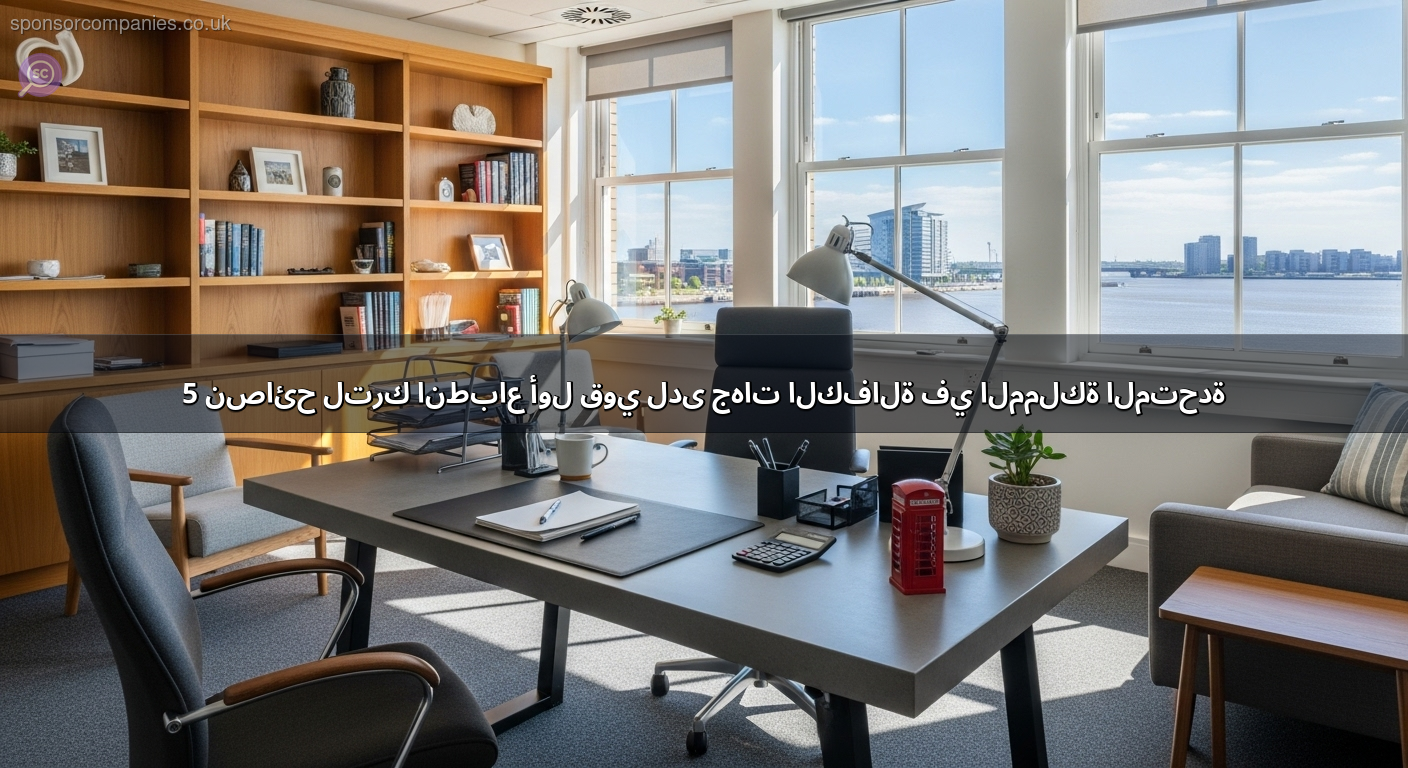 5 نصائح لترك انطباع أول قوي لدى جهات الكفالة في المملكة المتحدة
