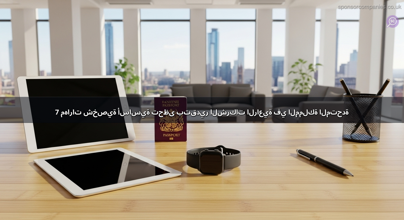 7 مهارات شخصية أساسية تحظى بتقدير الشركات الراعية في المملكة المتحدة