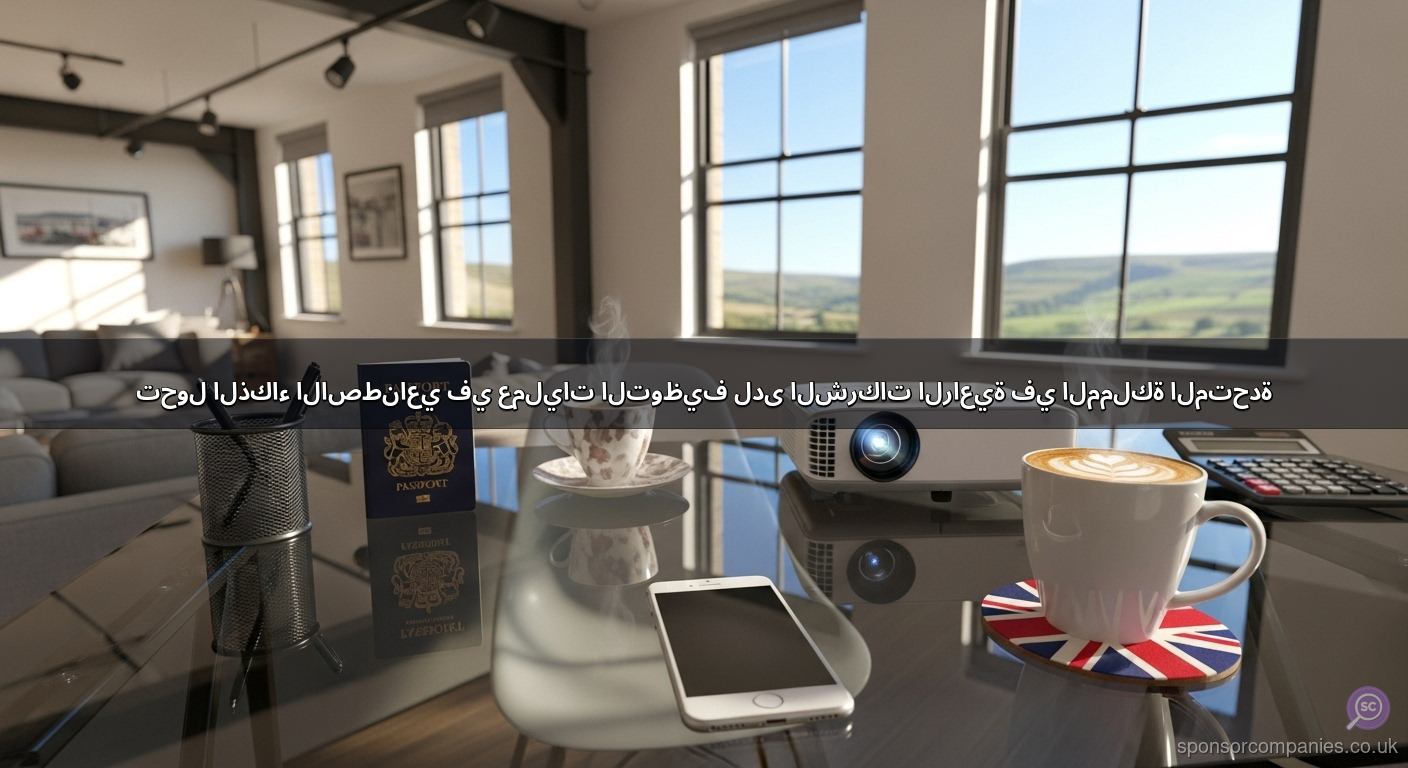 تحول الذكاء الاصطناعي في عمليات التوظيف لدى الشركات الراعية في المملكة المتحدة