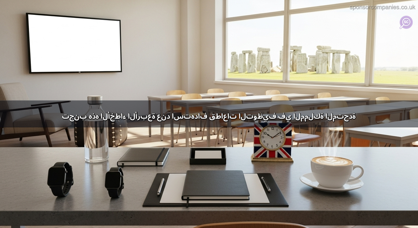 تجنب هذه الأخطاء الأربعة عند استهداف قطاعات التوظيف في المملكة المتحدة