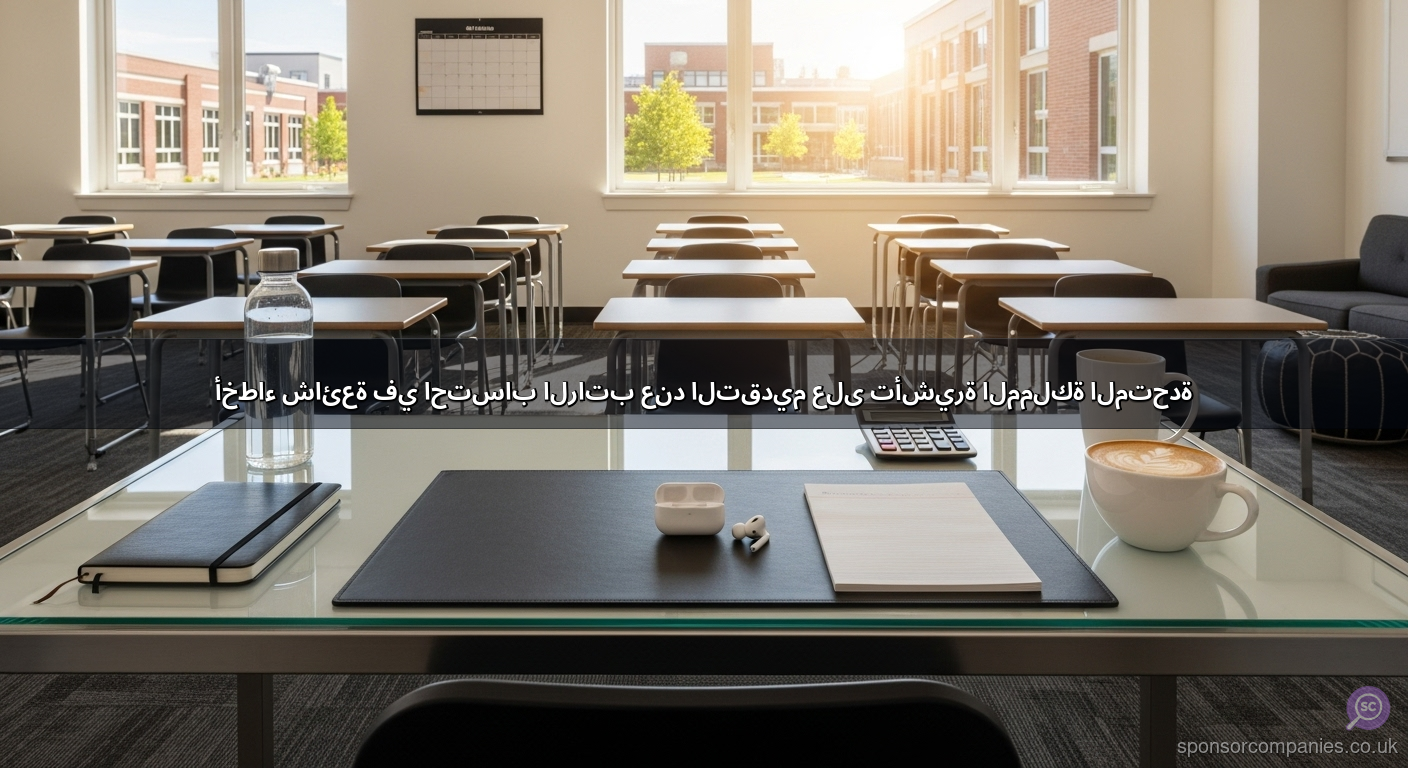 أخطاء شائعة في احتساب الراتب عند التقديم على تأشيرة المملكة المتحدة