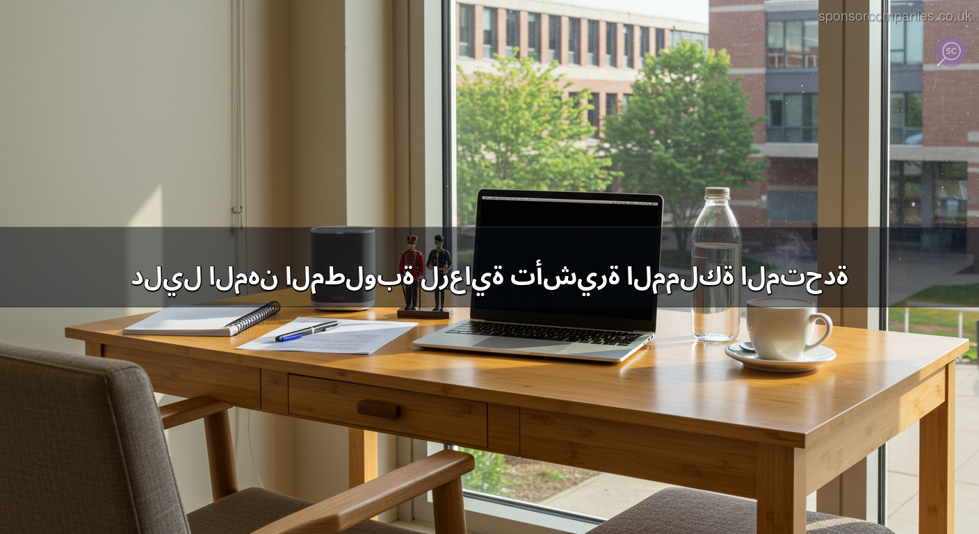 دليل المهن المطلوبة لرعاية تأشيرة المملكة المتحدة