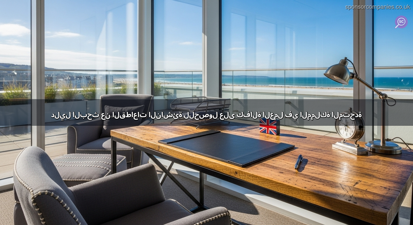 دليل البحث عن القطاعات الناشئة للحصول على كفالة العمل في المملكة المتحدة