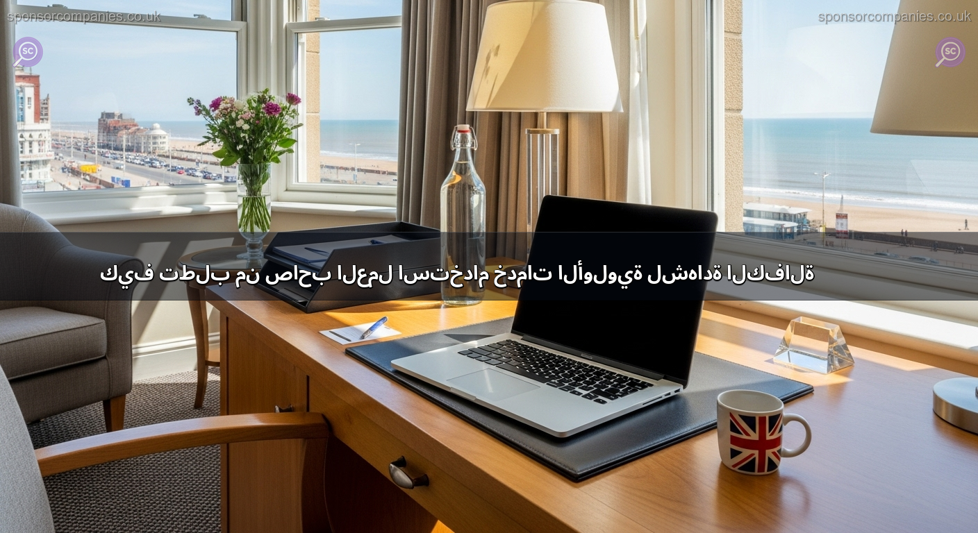 كيف تطلب من صاحب العمل استخدام خدمات الأولوية لشهادة الكفالة (CoS)
