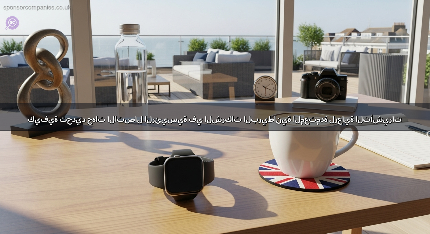 كيفية تحديد جهات الاتصال الرئيسية في الشركات البريطانية المعتمدة لرعاية التأشيرات