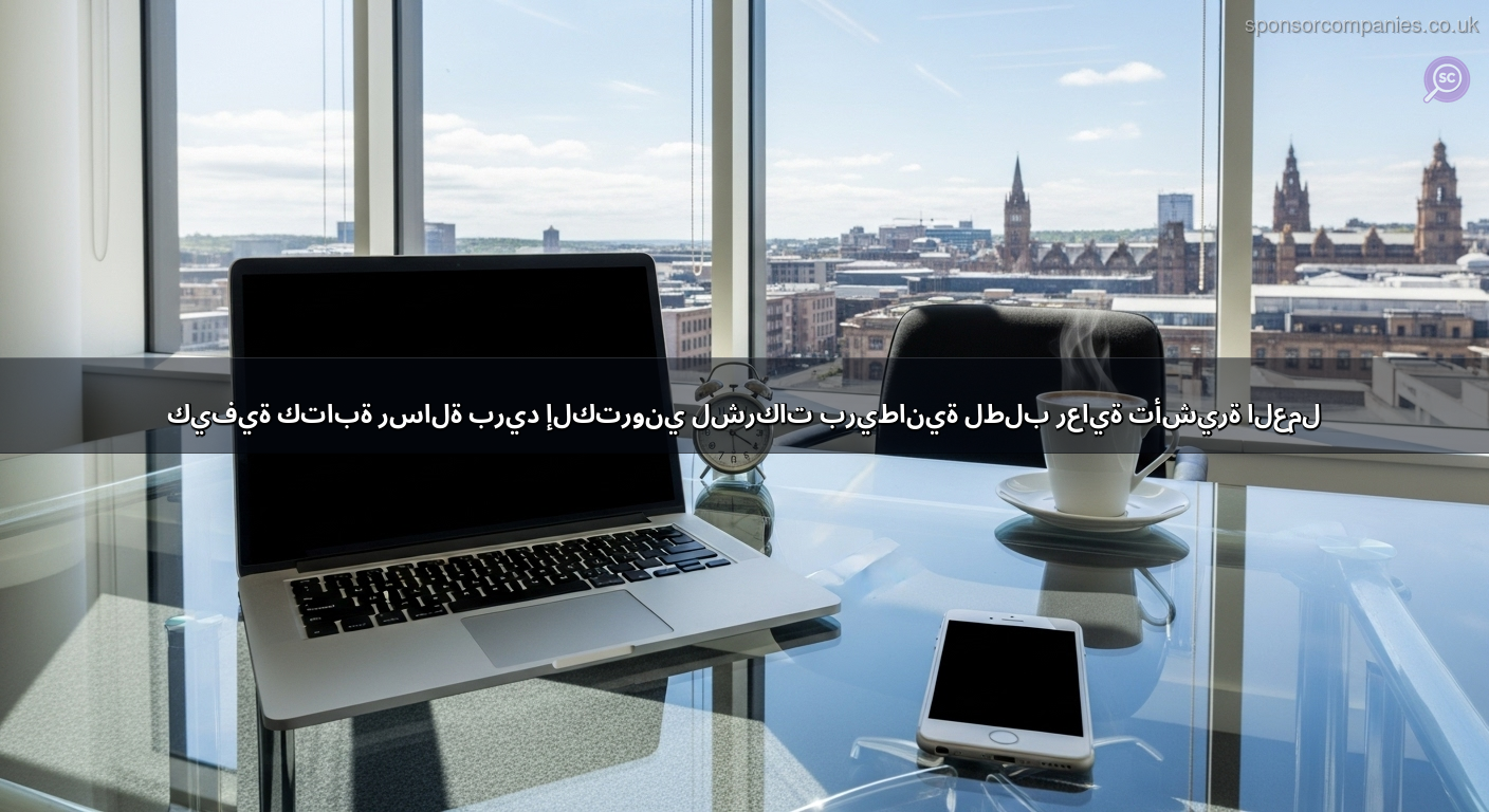 كيفية كتابة رسالة بريد إلكتروني لشركات بريطانية لطلب رعاية تأشيرة العمل
