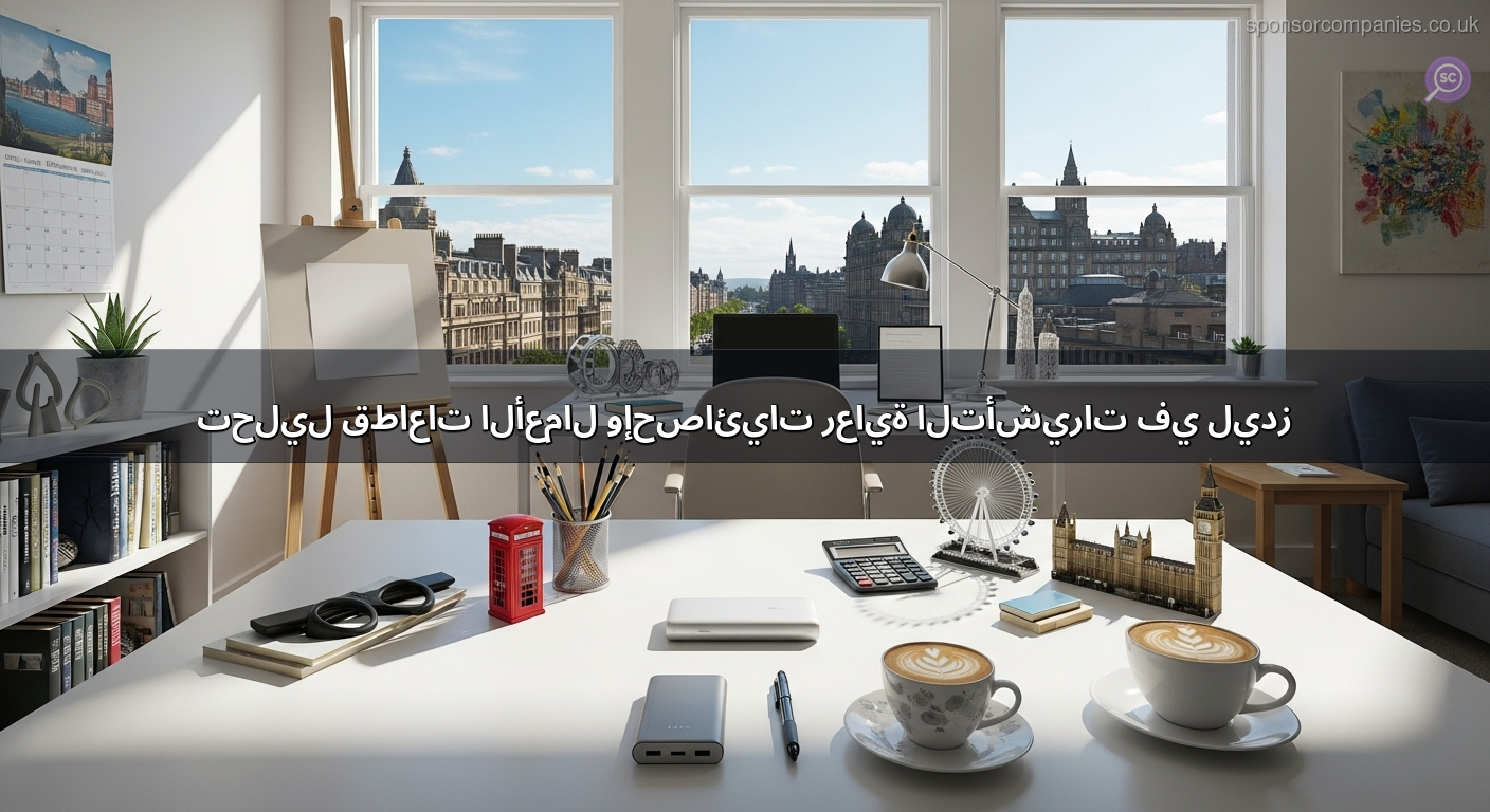 تحليل قطاعات الأعمال وإحصائيات رعاية التأشيرات في ليدز