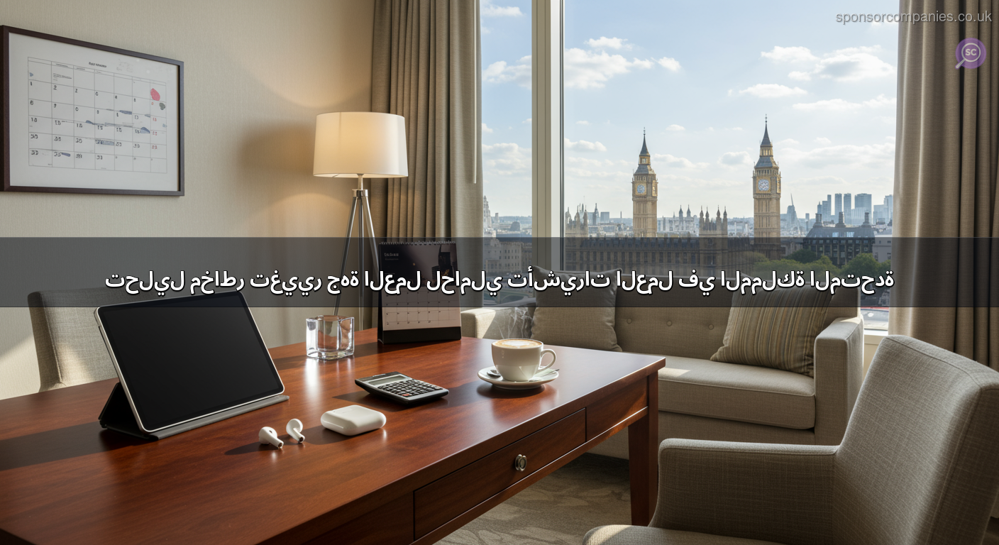تحليل مخاطر تغيير جهة العمل لحاملي تأشيرات العمل في المملكة المتحدة