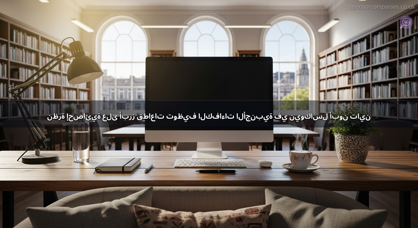 نظرة إحصائية على أبرز قطاعات توظيف الكفاءات الأجنبية في نيوكاسل أبون تاين