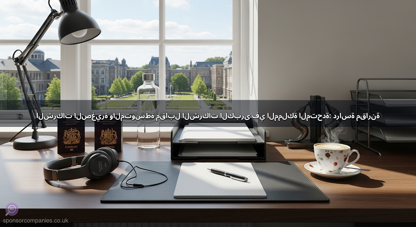 الشركات الصغيرة والمتوسطة مقابل الشركات الكبرى في المملكة المتحدة: دراسة مقارنة