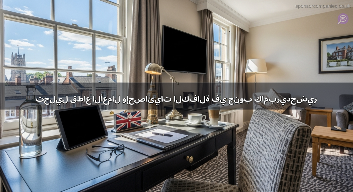 تحليل قطاع الأعمال وإحصائيات الكفالة في جنوب كامبريدجشير