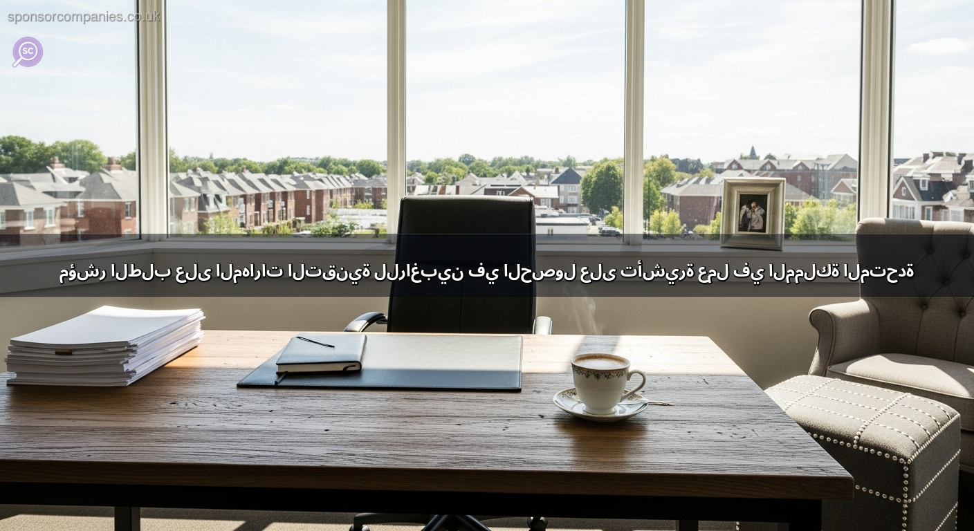 مؤشر الطلب على المهارات التقنية للراغبين في الحصول على تأشيرة عمل في المملكة المتحدة