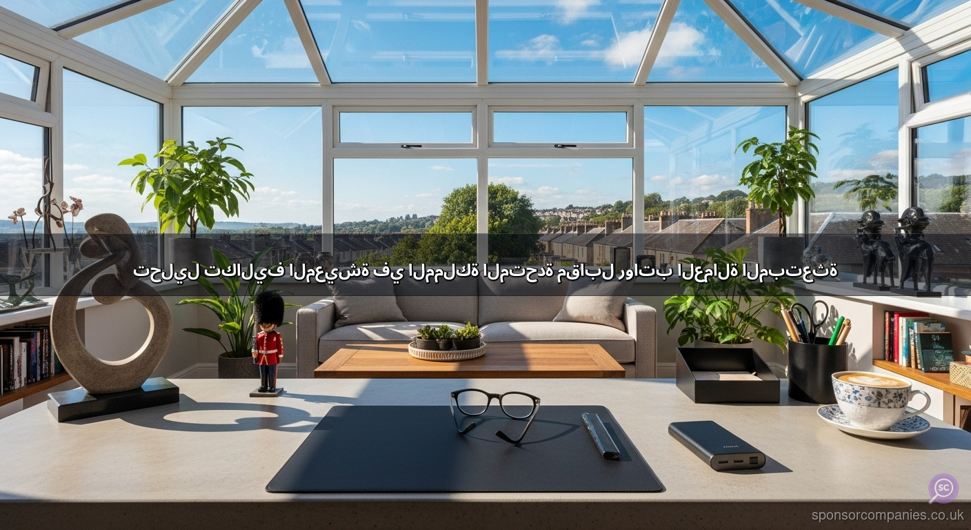 تحليل تكاليف المعيشة في المملكة المتحدة مقابل رواتب العمالة المبتعثة