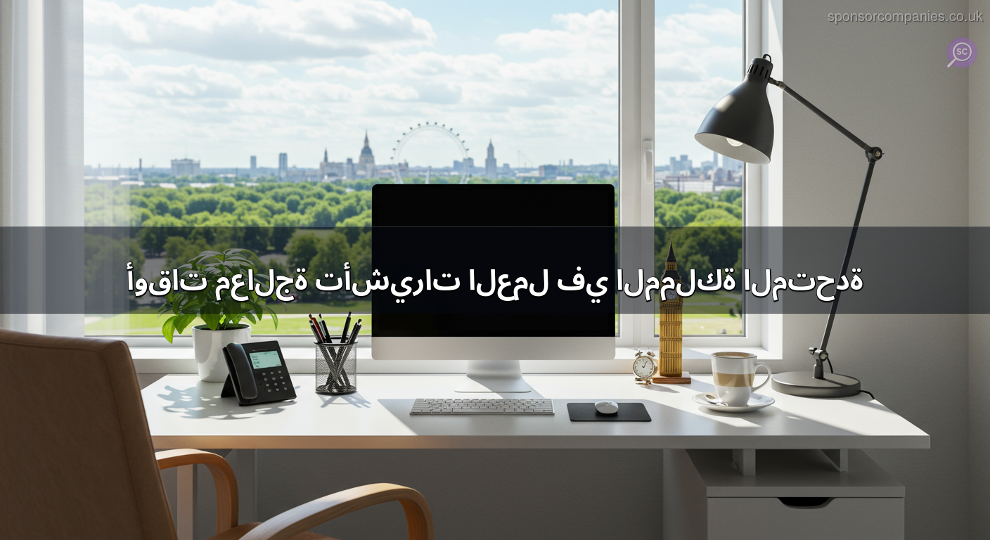 أوقات معالجة تأشيرات العمل في المملكة المتحدة