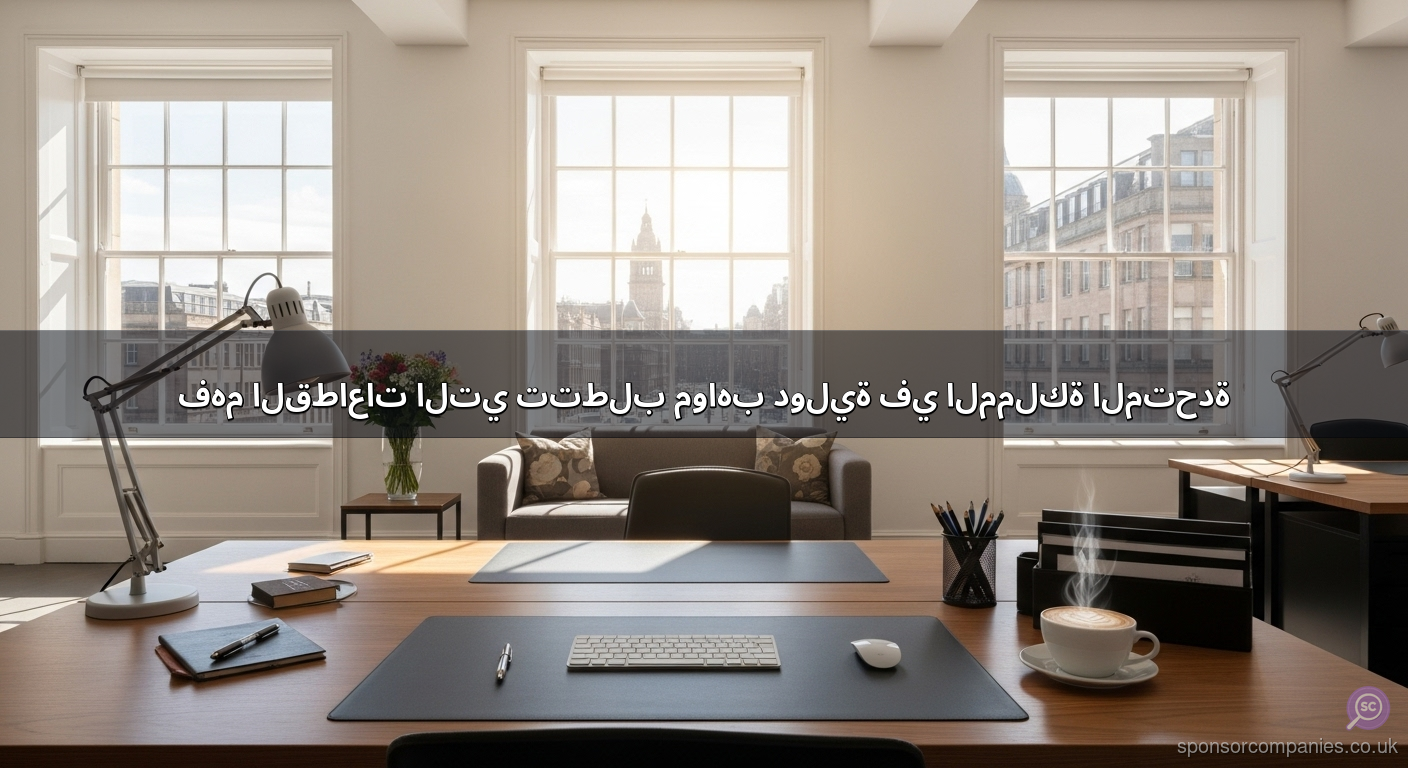 فهم القطاعات التي تتطلب مواهب دولية في المملكة المتحدة