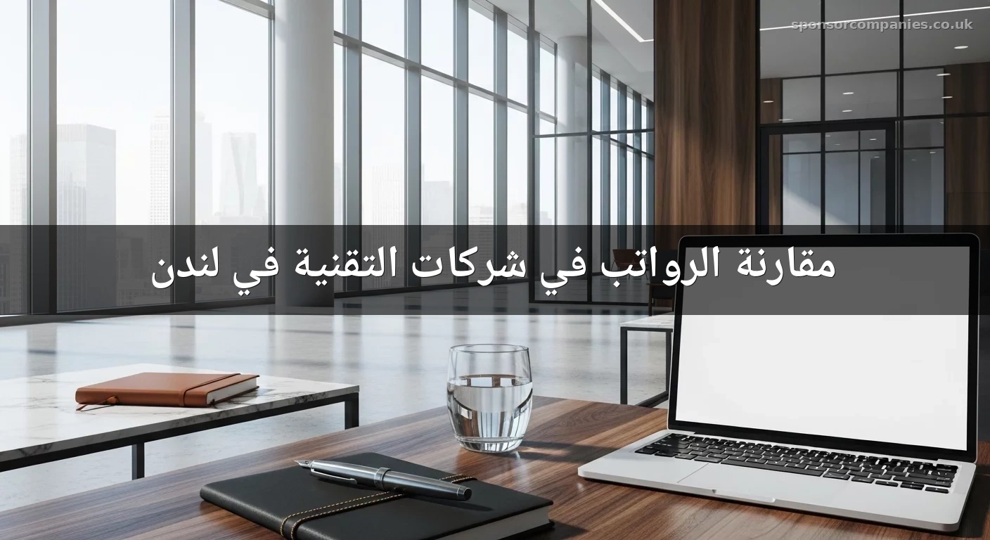 مقارنة الرواتب في شركات التقنية في لندن