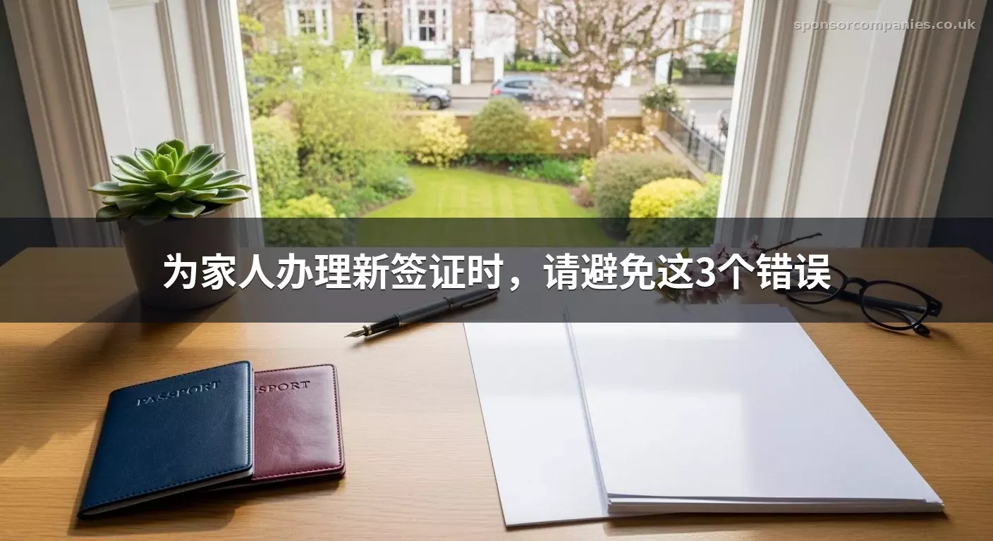 为家人办理新签证时，请避免这3个错误
