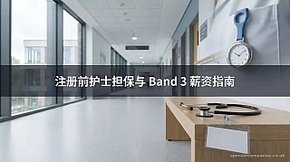 注册前护士担保与 Band 3 薪资指南