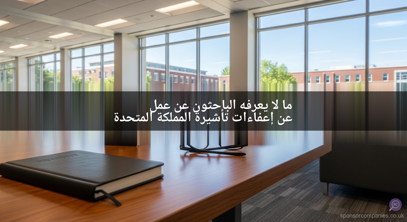 ما لا يعرفه الباحثون عن عمل عن إعفاءات تأشيرة المملكة المتحدة