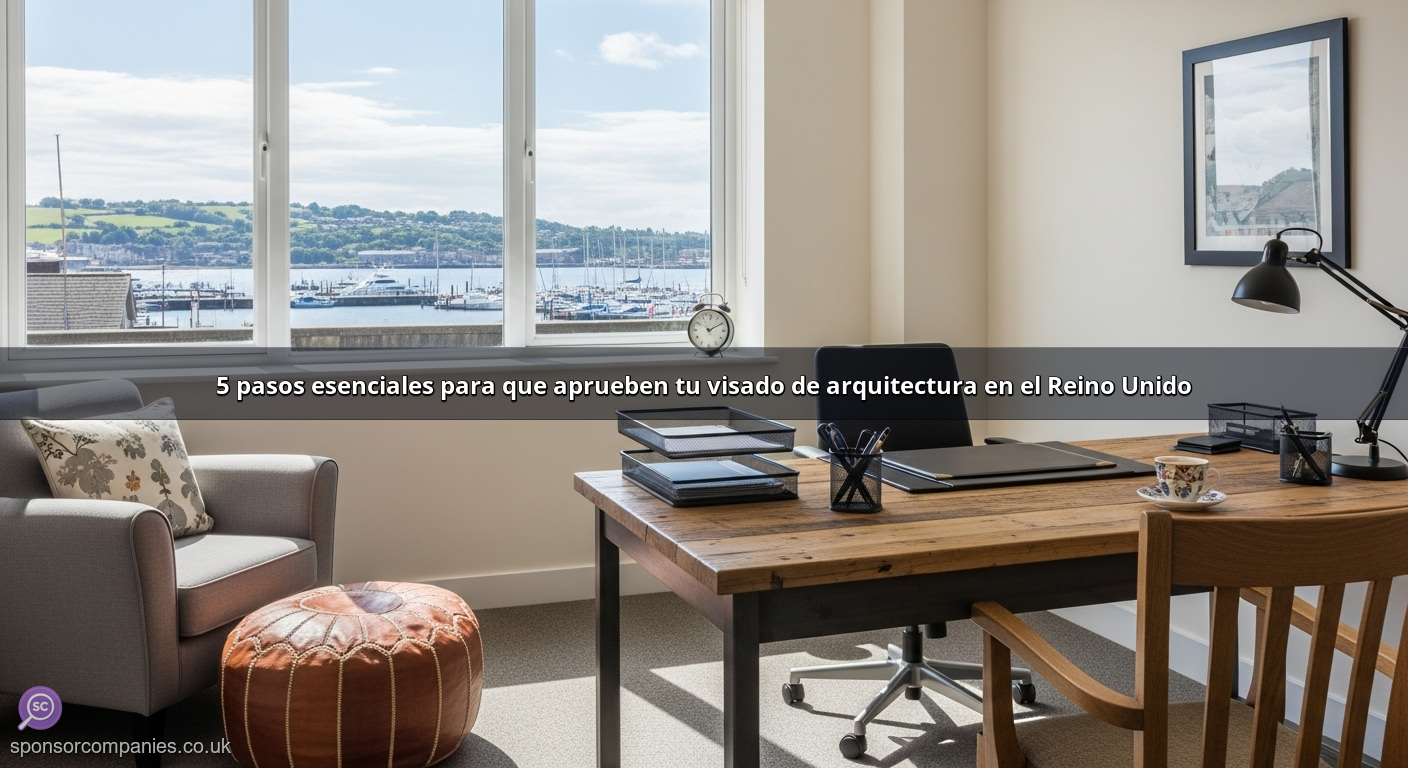 5 pasos esenciales para que aprueben tu visado de arquitectura en el Reino Unido