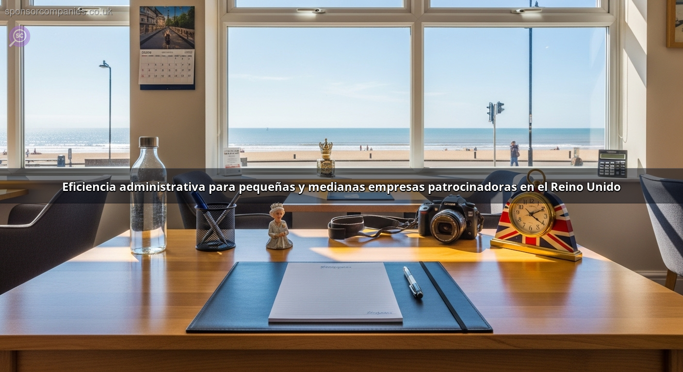 Eficiencia administrativa para pequeñas y medianas empresas patrocinadoras en el Reino Unido
