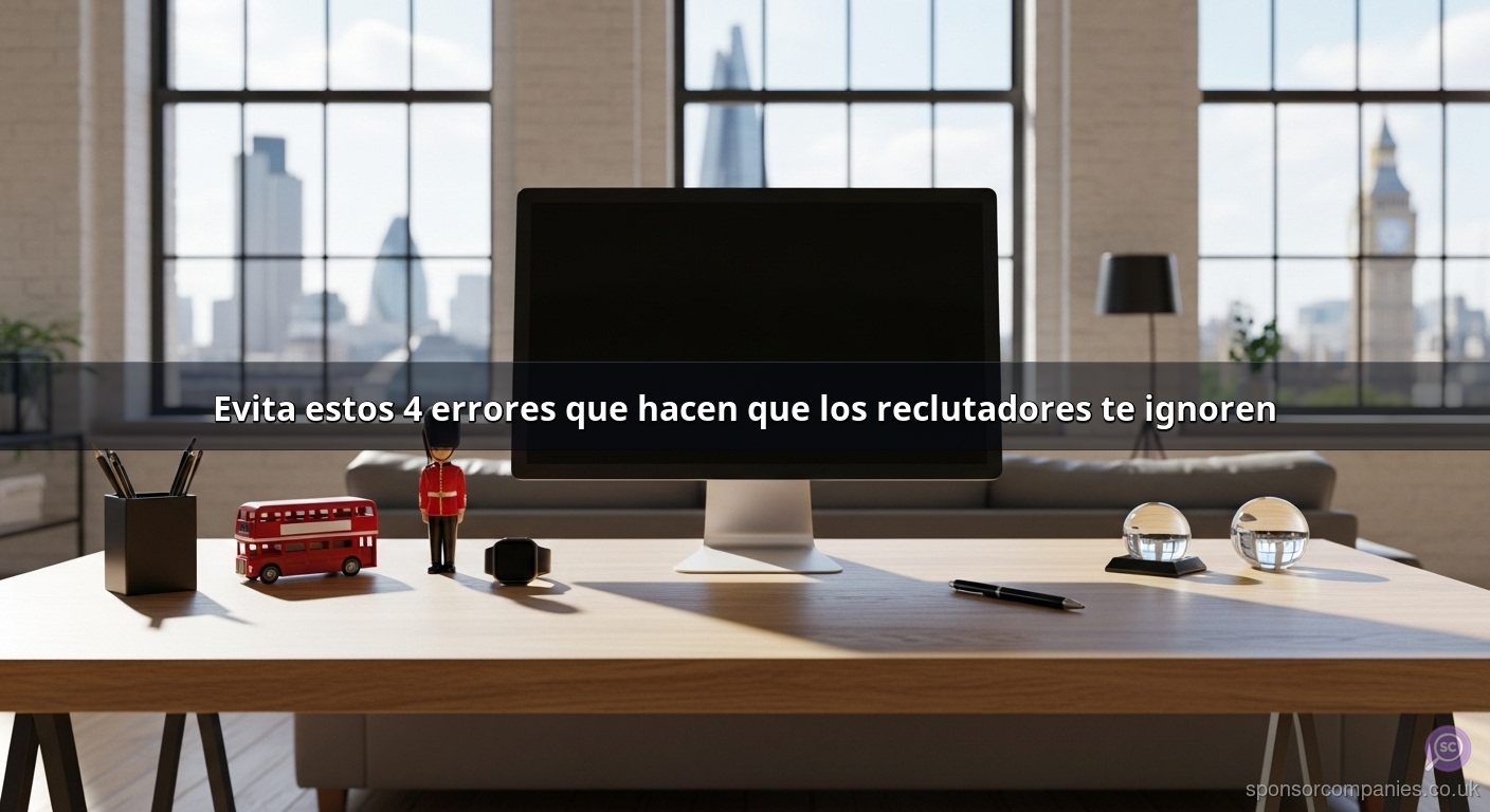 Evita estos 4 errores que hacen que los reclutadores te ignoren