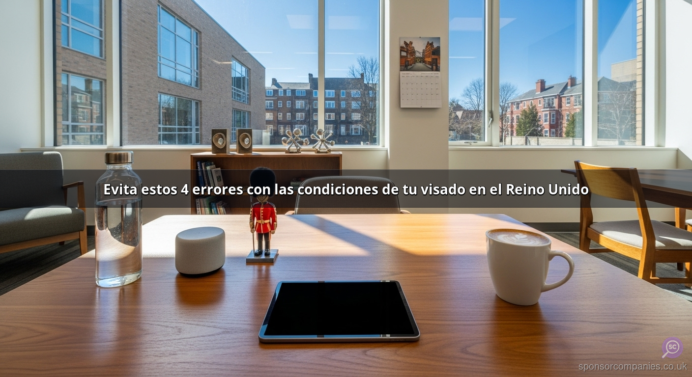 Evita estos 4 errores con las condiciones de tu visado en el Reino Unido
