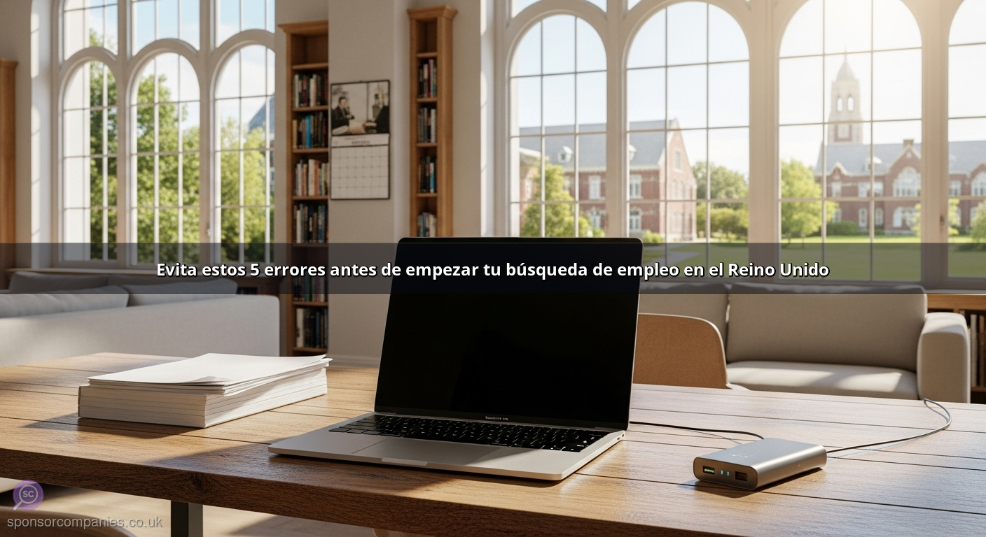 Evita estos 5 errores antes de empezar tu búsqueda de empleo en el Reino Unido
