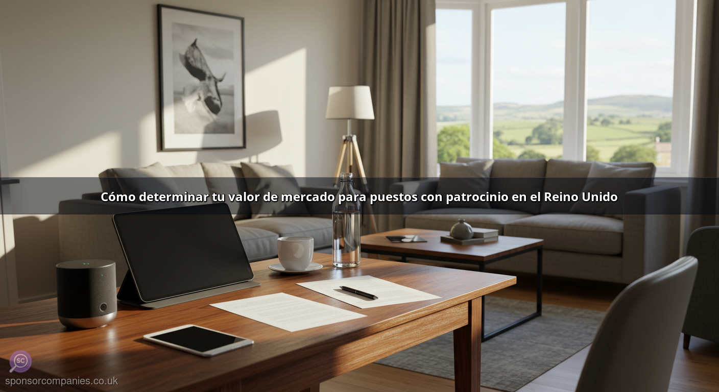 Cómo determinar tu valor de mercado para puestos con patrocinio en el Reino Unido