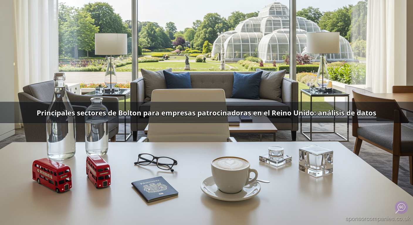 Principales sectores de Bolton para empresas patrocinadoras en el Reino Unido: análisis de datos