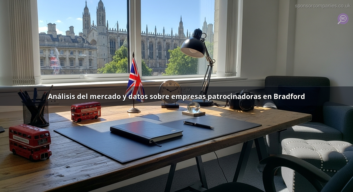 Análisis del mercado y datos sobre empresas patrocinadoras en Bradford