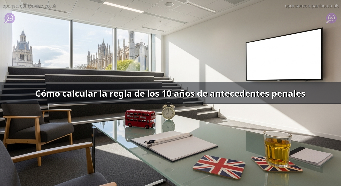 Cómo calcular la regla de los 10 años de antecedentes penales