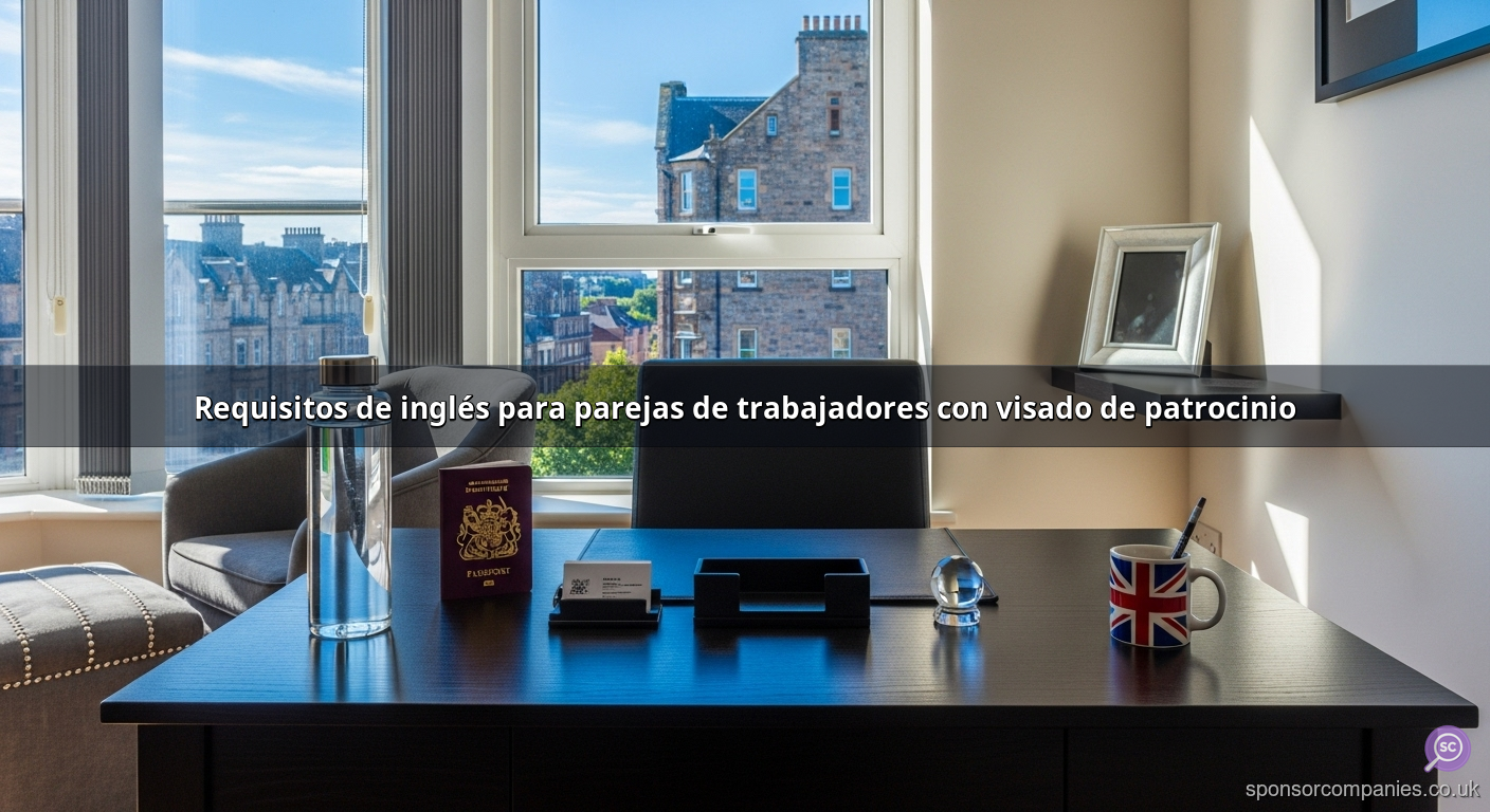 Requisitos de inglés para parejas de trabajadores con visado de patrocinio
