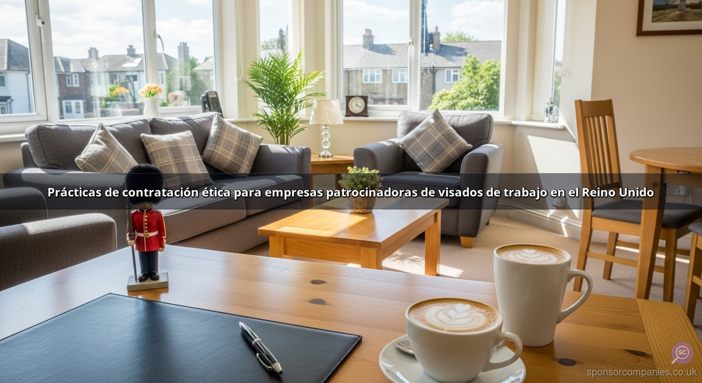 Prácticas de contratación ética para empresas patrocinadoras de visados de trabajo en el Reino Unido