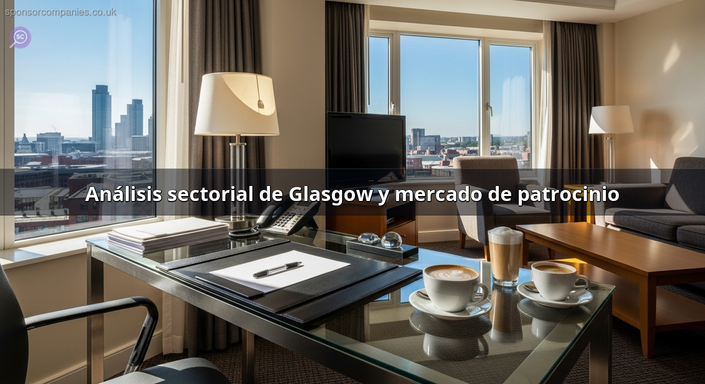 Análisis sectorial de Glasgow y mercado de patrocinio