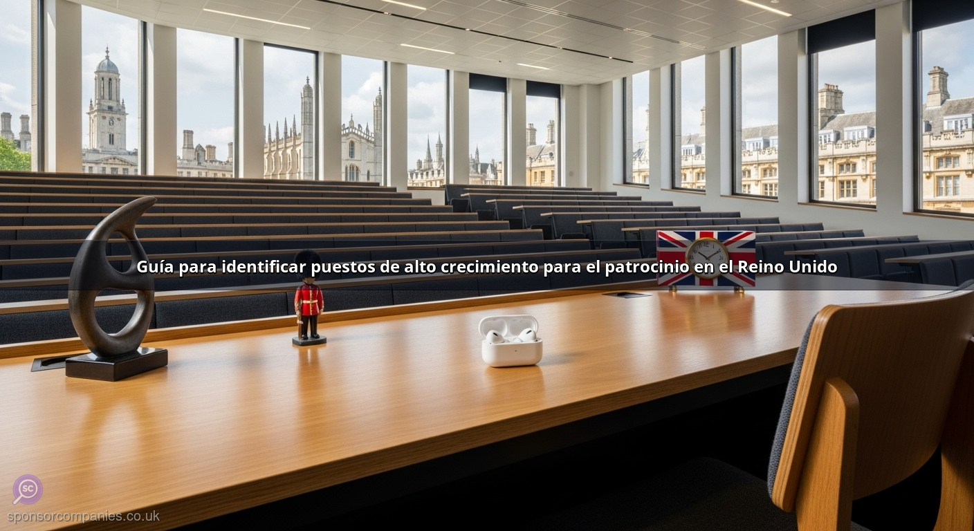 Guía para identificar puestos de alto crecimiento para el patrocinio en el Reino Unido