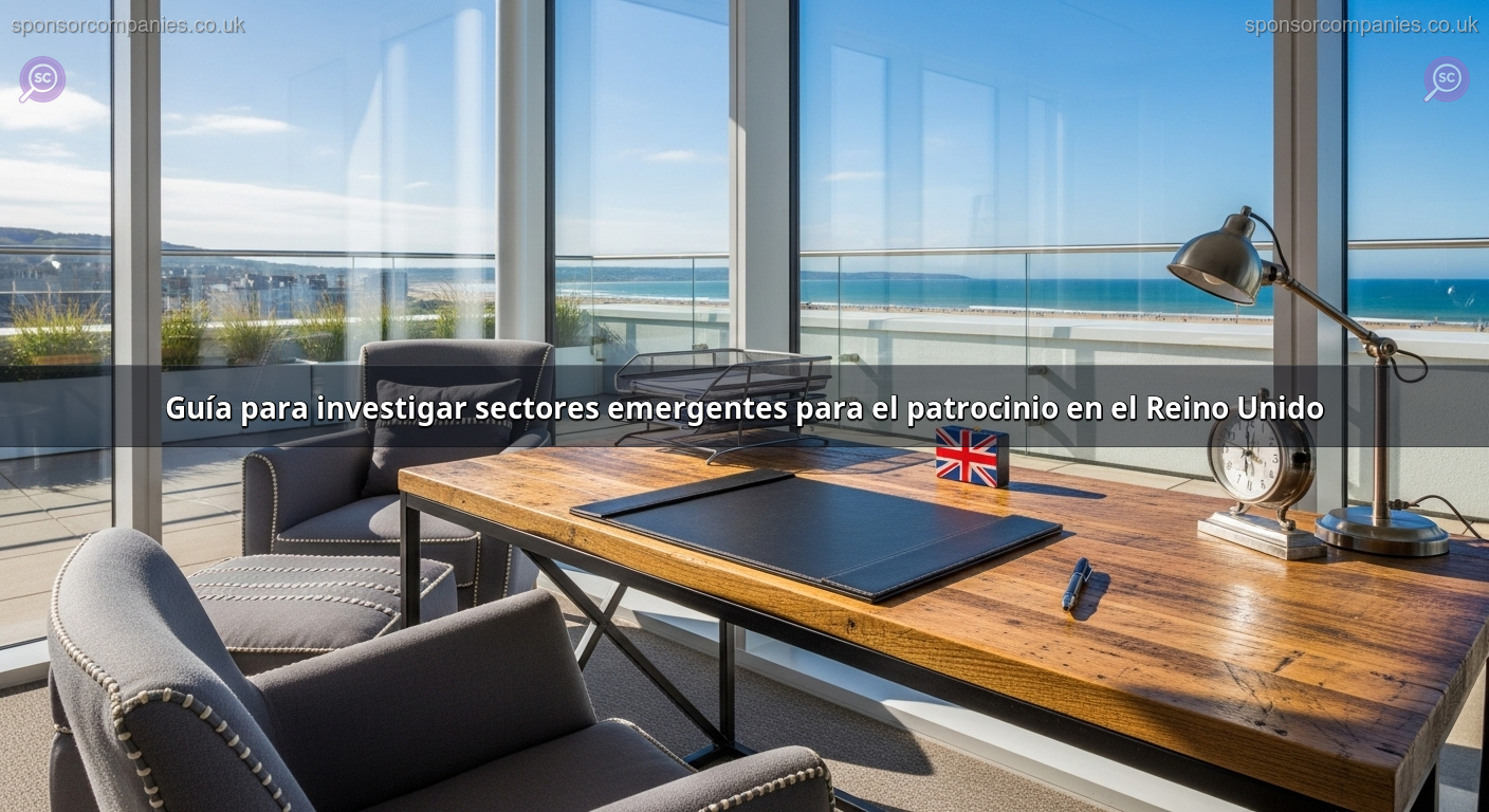 Guía para investigar sectores emergentes para el patrocinio en el Reino Unido