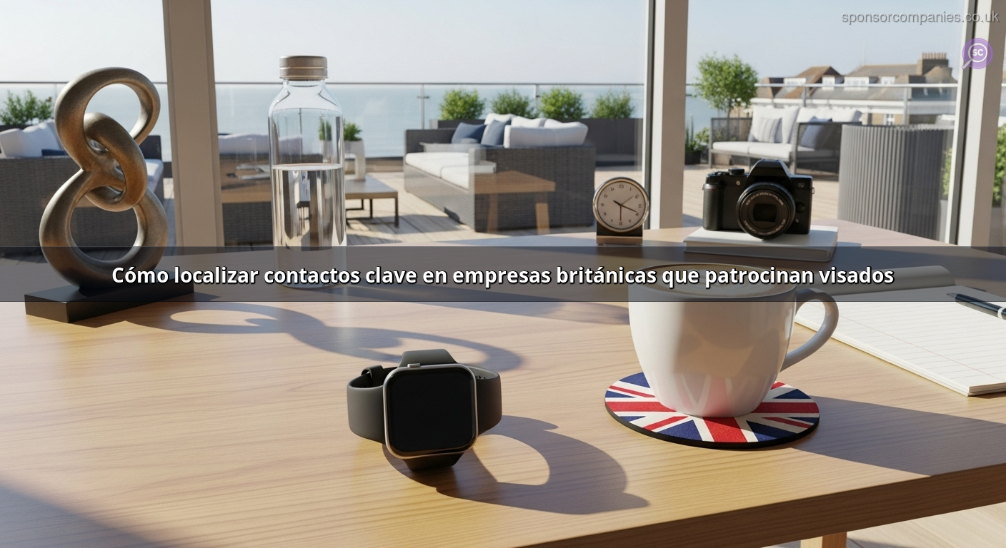 Cómo localizar contactos clave en empresas británicas que patrocinan visados