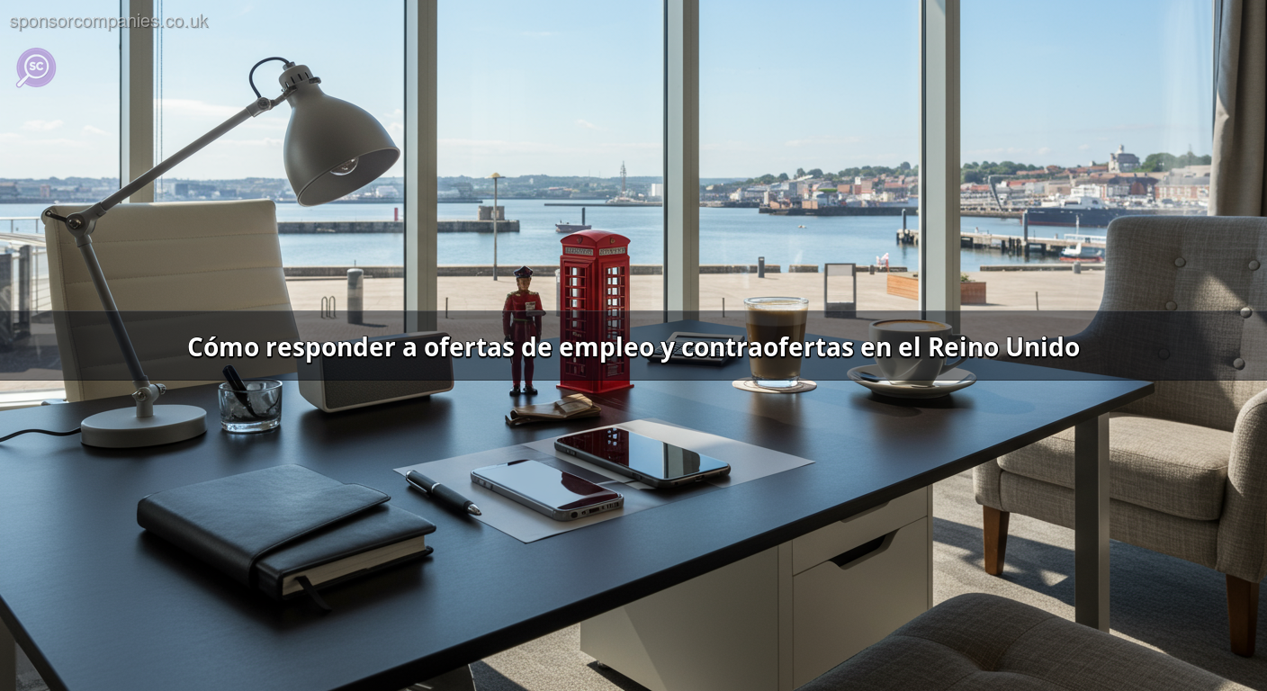 Cómo responder a ofertas de empleo y contraofertas en el Reino Unido