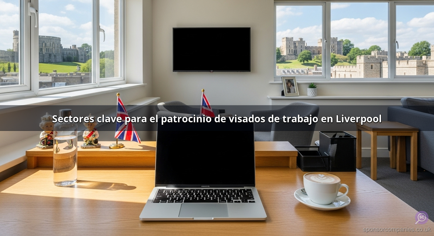 Sectores clave para el patrocinio de visados de trabajo en Liverpool