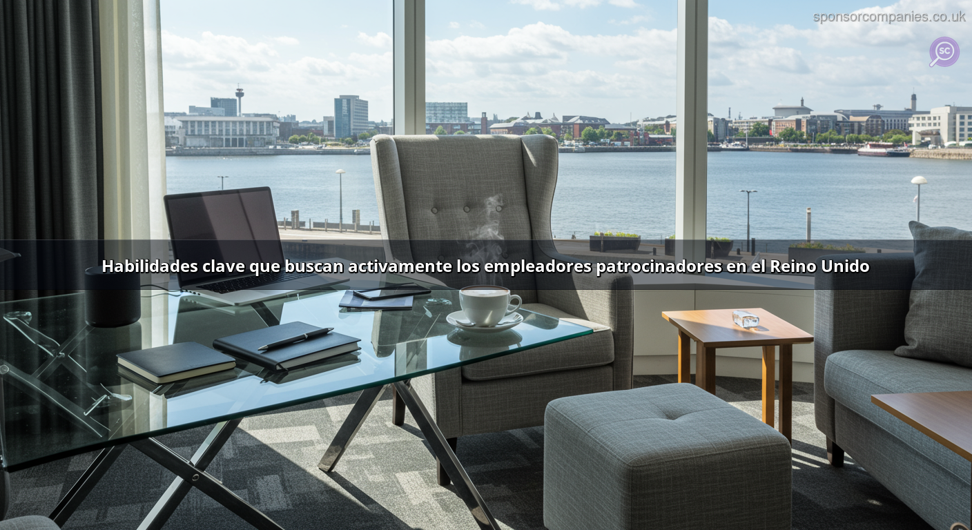Habilidades clave que buscan activamente los empleadores patrocinadores en el Reino Unido